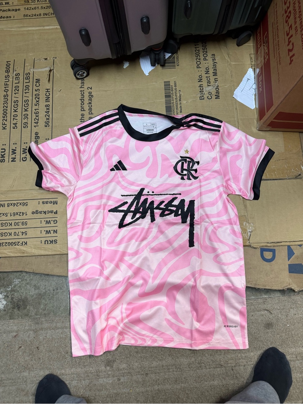 Stussy Adidas Flamengo Jersey